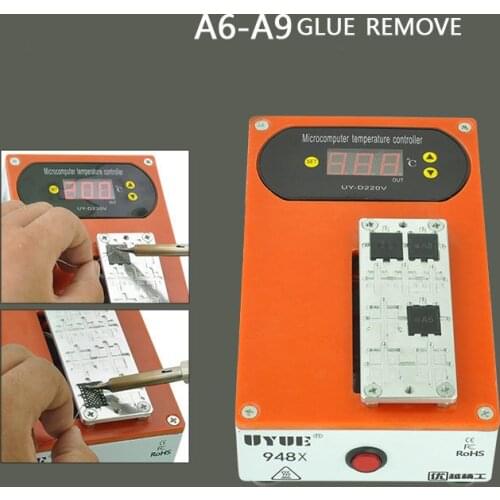 Protable EU plug Mobile phone screen Heater Separator CPU glue remove machine for iphone sumsung A6-A9