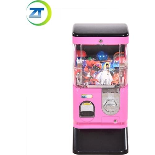 High quality Zhutong coin operated toy capsule vending machine twisted egg gashapon kid toy vending machine