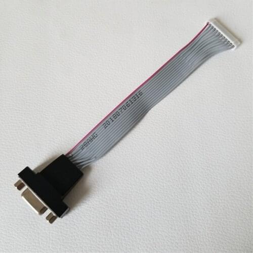 LCD universal driver board Mainboard VGA Interface Adapter Convertor Data Extension Power 12pin Cable 15cm