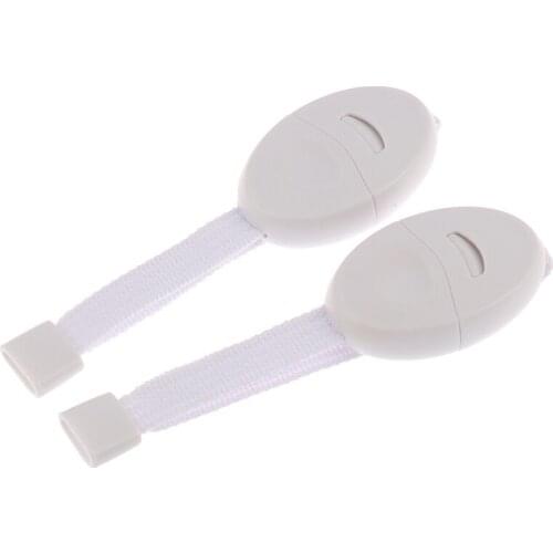 2Pcs/lot Baby Safety Locks Furniture Restrictor Kids Protection Cupboard Cabinet Fridge Door Lock