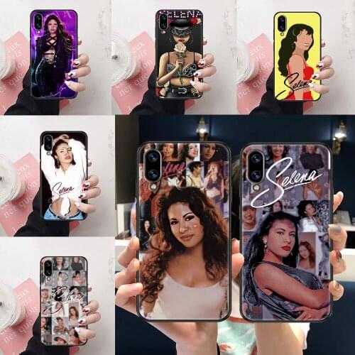 Selena quintanilla Phone Case For Huawei Honor 6A 7A 7C 8A 8X 8 9 9X 10 10i 20 Lite Pro black trend hoesjes tpu prime luxury