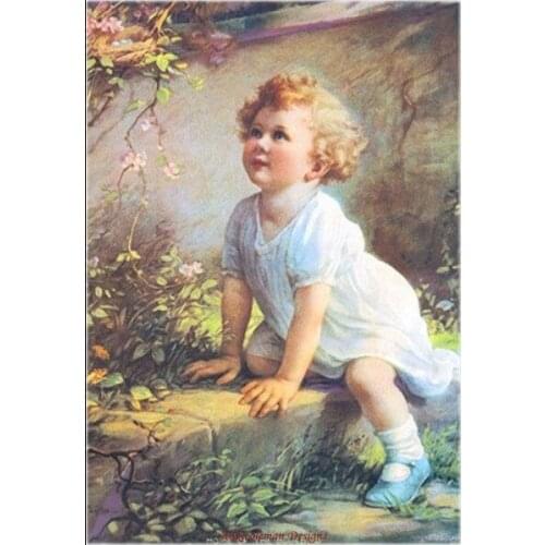 Counted Cross Stitch Kits Needlework Embroidery - 14 ct Aida DMC Color DIY Arts Handmade Home Decor - Home of the Bluebird