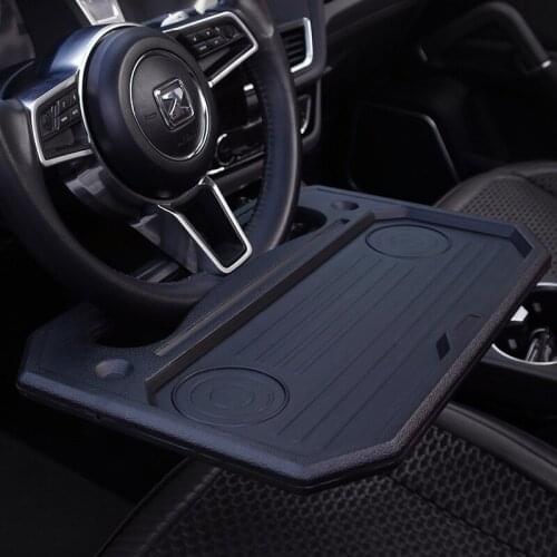 Universal Car Tray for Eating Steering Wheel Auto Steering Wheel Desk For Laptop Tablet Notebook Car Travel Table for Drivers