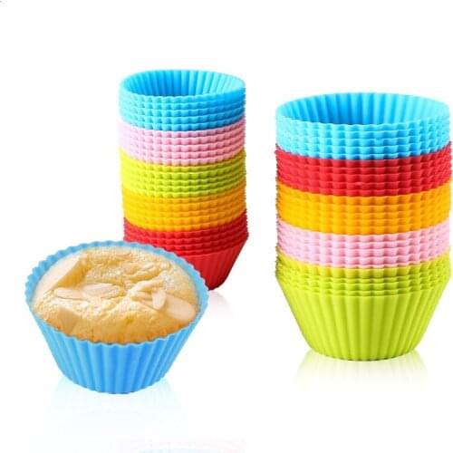 1 Pieces Silicon Cup Candy Color Cake Decorating Tools Cup Tuba Trumpet Moule Silicone Mold