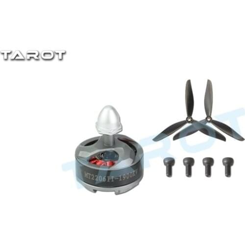 1 pcs Tarot MT2206 II 3S 1900KV Fan type Brushless Motor with Propeller for 250 /300 Racing Drone TL400H7 TL400H8