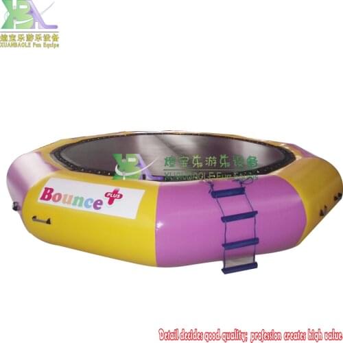 Home Used 3m dia inflatable water trampoline / water toys for the lake / inflatable water games