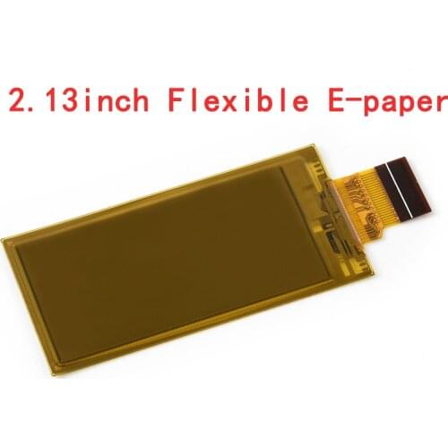 2.13 inch SPI Flexible E Paper Epaper Eink E-paper E-ink Raw Display Screen Module for Raspberry Pi 3A 4 Arduino STM32 Project
