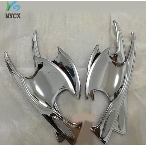 2016-2017 For Toyota Fortuner 2015 Accessories Door Handle Insert Bowl Trim For Toyota Fortuner Car Chrome Trim parts