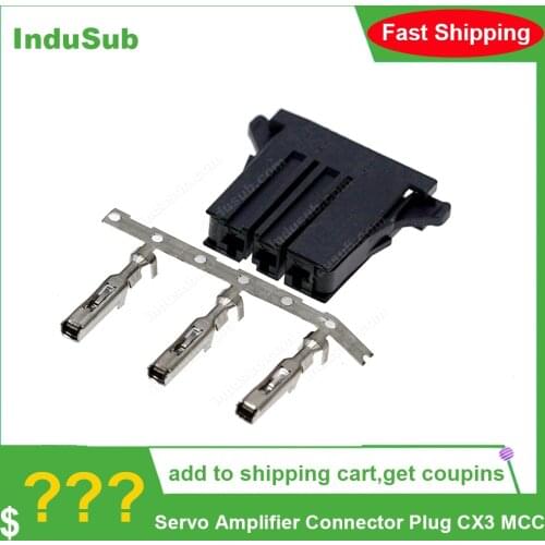 3pcs CX3 MCC Servo Amplifier Connector Plug
