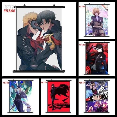 Anime Posters Shin Megami Tensei PERSONA 5 Wall Poster Canvas Painting Posters and Prints Wall Decor Wall Art Picture Home Decor
