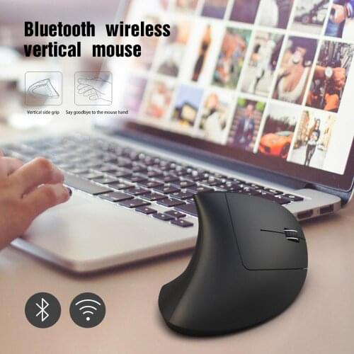 HXSJ T29 Ergonomic Optical mouse wireless Bluetooth 2400DPI prevent mouse hand vertical mouse support ergonomic dpi adjustable