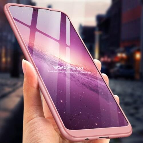 Huawei Nova 3i 360 Case Nova3i 3E 360 Degree Full Cover Protected Matte Hard Cover Case For Huawei Nova 3 Nova3 with Glass Film