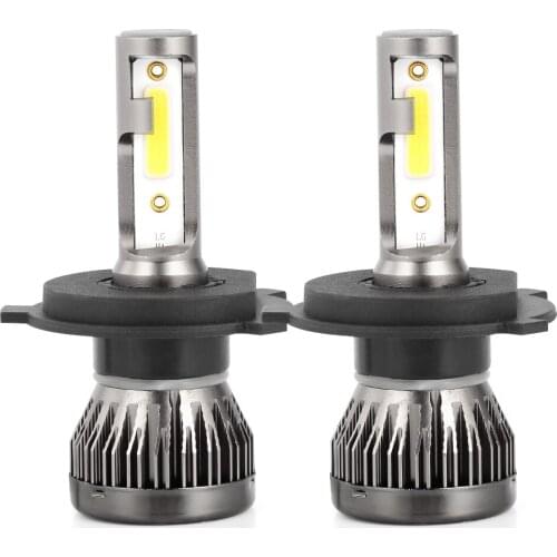 New H4 H7 H11 LED Headlight Bulbs Conversion Kit 6000K White Headlamp Bulb H1 9005 9006 COB Headlight 2Pcs Car LED Fog Lights