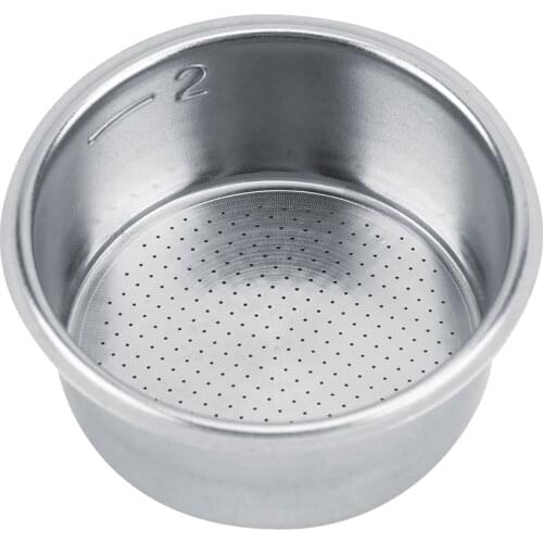 Stainless Steel Porous Filter Bowl Basket For Espresso/Machine Coffee Maker Part High Quality Coffee Tea Filter Basket