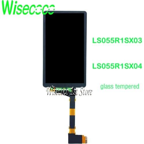 For Elegoo Mars Photon 3D Printer Lcd Sharp04 LS055R1SX04 With Glass Protector MIPI To Sharp03 2K 5.5 Inch SX04 LCD Resin Panel