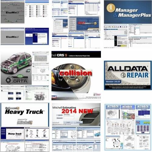 Hot Alldata V10.53 all data mi..ll on d..nd 2015 OD5 atsg elsawin heavt truck 1tb hdd usb3.0 for car/trucks auto repair software
