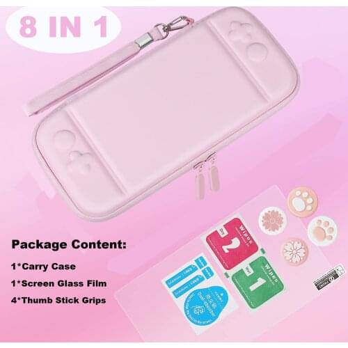 Nintend Switch Portable Travel Storage Carry Bag Waterproof Pouch Case With 10 Game Card Slots For Nintendo Switch Game Console