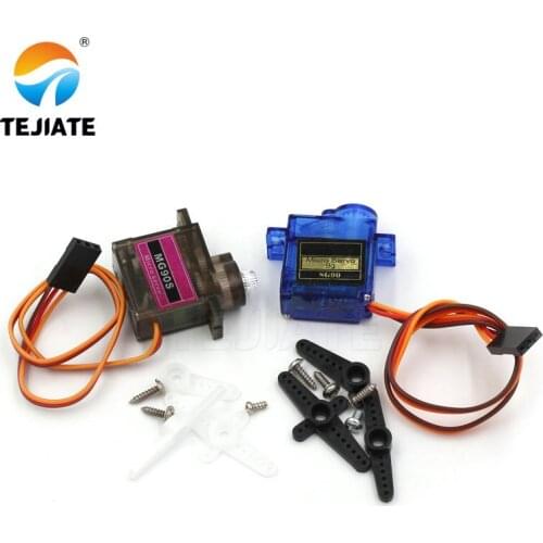 1PCS SG90 MG90S Steering Engine Module Helicopter QC Fixed Wing Remote Control Aircraft Aviation Modular Motor