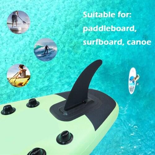 New type of surf fin detachable center fin anti-corrosion UV for inflatable paddle board surfboard plug-in long paddle board fin