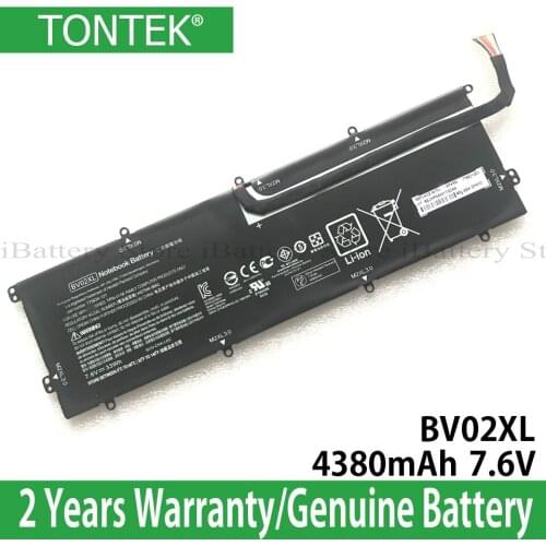 Genuine BV02XL Battery For Hp ENVY X2 Detachable 13 Series TPN-I116 HSTNN-IB6Q 775624-121