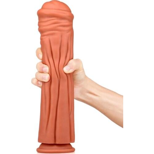 Skin Feeling Realistic Huge Dildo Soft Material Pene Big Penis with Suction Cup Sex Toys for Women Erotic Female Masturbation
