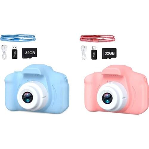 Selfie Kids Camera,Toddler Best Birthday Gifts Dual Camera for Kids Age 3-10,with 32GB SD Card, Christmas Toy