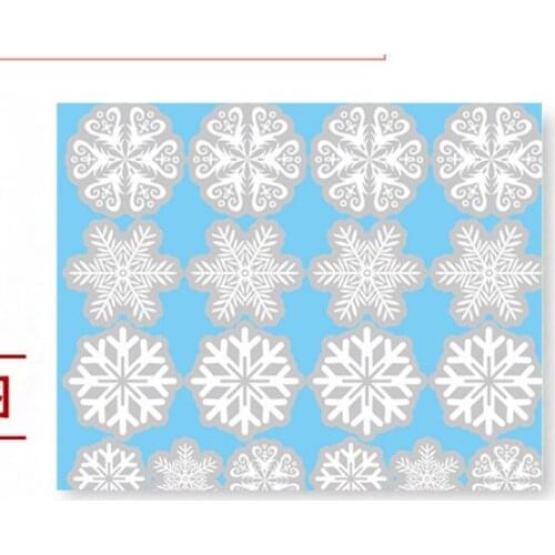 Snowflake Snow Frozen Wall Decal Wall Sticker living room bedroom car and Vinyl Christmas gift Window s Home Decoration