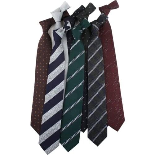 Super Soft Cotton Polyester Silk Necktie For Men Business Striped Gravatas Mens Formal 8cm Slim Fashion Paisley Printing Tie