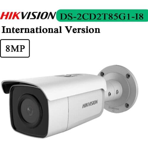 In Stock Free Shipping 4K Powered-by-DarkFighter Fixed Bullet Network Camera DS-2CD2T85G1-I8 Replace DS-2CD2T85FWD-I8