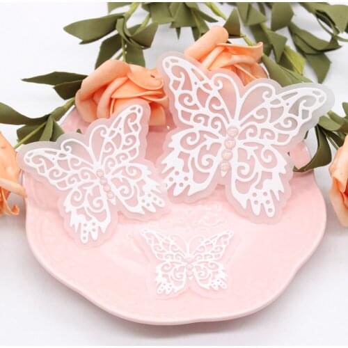 YPP CRAFT Elegant Butterflies Metal Cutting Dies Stencils for DIY Scrapbooking Decorative Embossing DIY Paper Cards