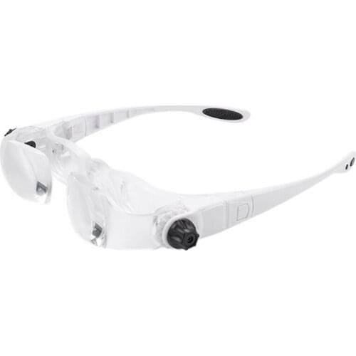 1.5X-3.8X Zoom Mobile Phone Eyeglass Magnifying Glass Glasses Loupe Cell Phone Screen Magnifier with Holder
