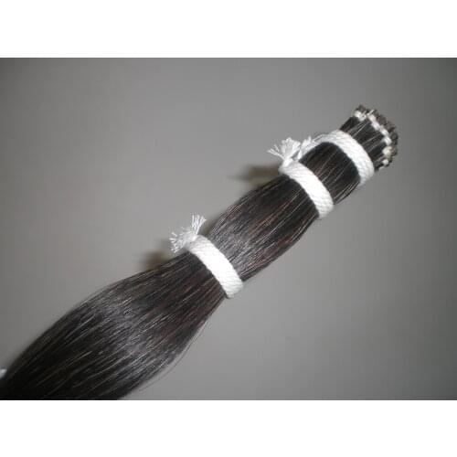 100 hanks high quality Black violin bow hair(6ghank) 32 inches