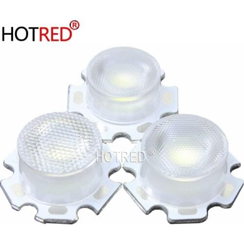 50pcs 13.5mm CREE LED Lens 30 60 Degree Optical PMMA Lenses Holder SMD 5050 XML T6 XML2 XML-L2 XHP50 Plano Reflector Collimator