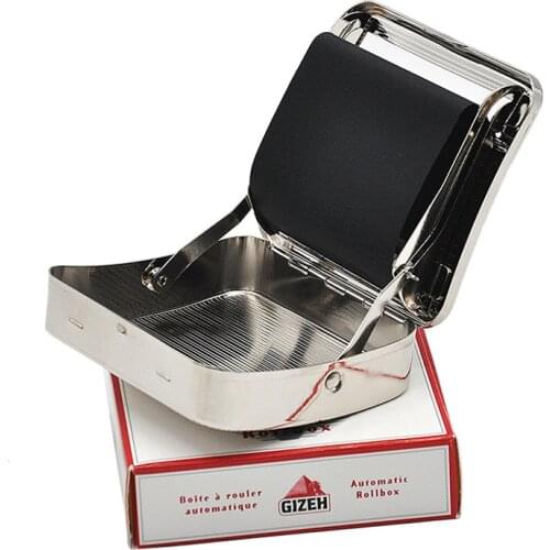 70 mm Cigarette Accessories Cigarette Rolling Machine Manual Tobacco Rollbox Machine with Cigarette box