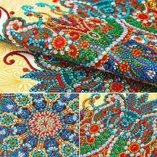 AZQSD Diamond Embroidery Flower Special Shaped Wall Art Diamond Painting Needlework Rhinestone 5d Drill DIY Mosaic Painting