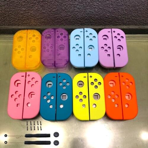 For Nintend for Switch NS for Joy Con Replacement Housing Shell Cover for NX for JoyCons Controller Case Green Pink black