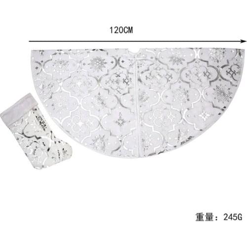 Decorate Christmas Tree Skirt tree bottom apron Christmas Tree Skirt