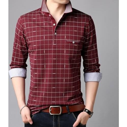 Striped Design New 2020 Men s Brand Polo Shirt Long Sleeves Fashion Spring Autumn Clothes Plus Asian Size M-3XL 4XL 5XL