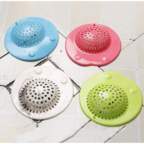 Soft Silicone Filter Drain Hair Catcher Bath Stopper Strainer Shower Cover Kitchen Bathroom Basin Sink Cleaning Pool Bathtub New