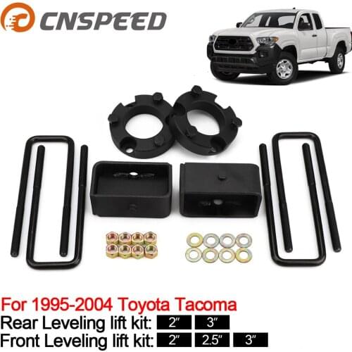 Front And Rear Leveling Lift Kit Fits 6 Lug Only For 1995-2004 Toyota Tacoma