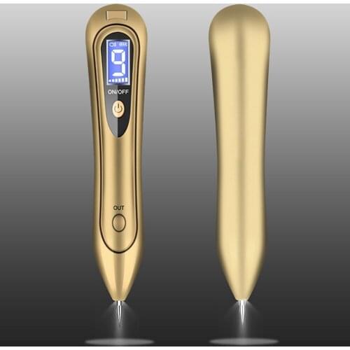 Newest Sportlight laser Plasma Pen Mole Removal Dark Spot Remover LCD Skin Care Point Pen Skin Wart Tag Tattoo Removal Tool