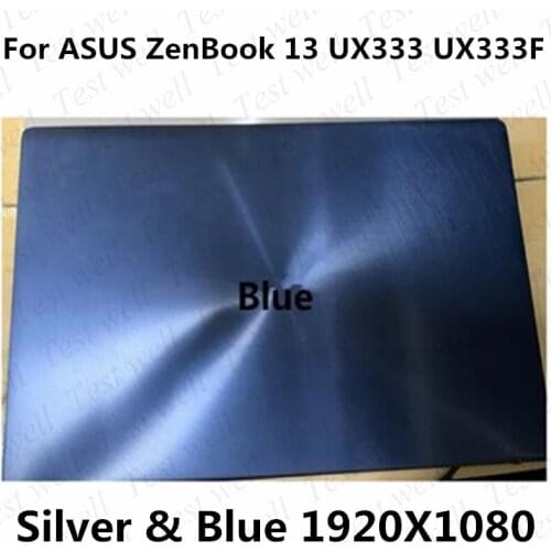 Genuine 13.3 INCH For ASUS ZenBook 13 Lingya Deluxe13 UX333FN UX333FA UX333 LCD screen assembly FHD 1920X1080