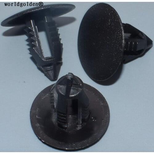 Worldgolden 100pcs plastic clip Retainer for Ford