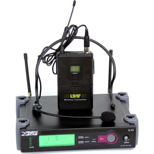 Professional Headset Microphone Wireless Receiver Headband Mic For SLX24 Sing Karaoke System Audio Mixer DJ Bodypack Transmitter