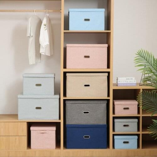 Foldable Clothes Storage Boxes Underwear Bras Socks Quilt Drawer Organizers Toy Snacks Sundries Bins Household Case Accessories