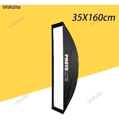 Softbox 35*160cm Quick Umbrella folding softbox for Photo Studio Flash Softbox Bowens Mount CD50 T03 A