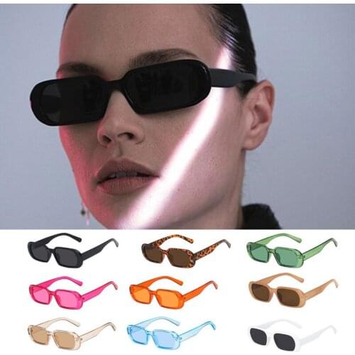 Brand Small Sunglasses Women Fashion Oval Sun Glasses Men Vintage Green Red Eyewear Ladies Traveling Style UV400 Goggles Gafas