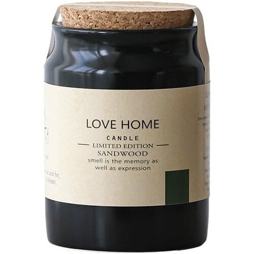 French Aromatherapy Candle Essential Oil Smoke-Free Romantic Fragrance Glass Bedroom Soothing Sleep Aid Gift Present insence