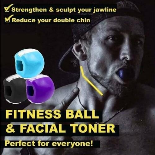 ZK30 Trainer Face-lift Artifact Facial Muscle Chew Device Face and Neck Exercise Ball Strength Trainer Expander Equipment