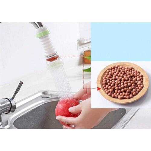 1pc Kitchen Faucet Extender Water Saving Nozzle Faucet Connector 360 Degree Adjustable Splash-proof Shower Kitchen Accessories